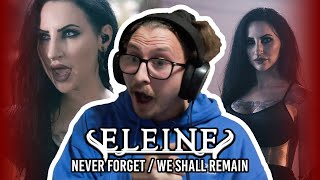 DOUBLE METAL REACTION! Eleine - Never Forget / We Shall Remain! (GATE WAY BAND!)