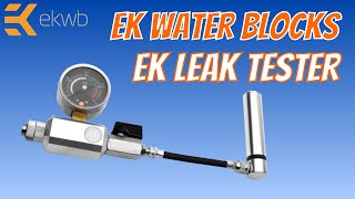 EK Water Blocks | Leak test custom loop | Unboxing | Setup | Use