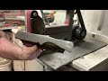 Forging A Bull Cutter Knife From Steel Ball