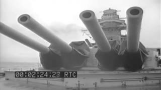 WW2 French Battleship Richelieu, Suez, Canal 1944 (full)