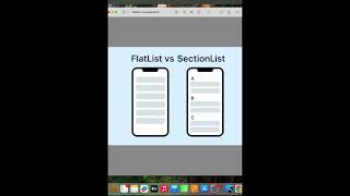 FlatList vs SectionList in React Native | When to Use Which? 🚀