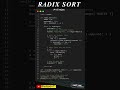 Python Short Code - Radix Short