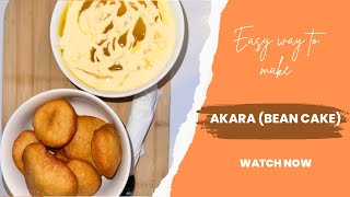 சில படிகளில் AKARA ஐ உருவாக்குவதற்கான எளிய வழி #புதிய #உணவு #diy #viralvideo