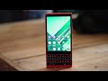 blackberry key2 red edition hands on same phone new color