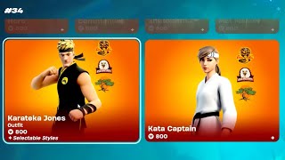 TODAY COBRA KAI SKINS RETURN IN FORTNITE? When is Cobra kai skin Return date Coming Back in Fortnite