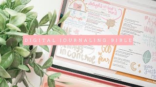 Digital Journaling Bible | Goodnotes 5 Bible | Ipad Bible | Journaling bible | Digital Planner Faith