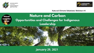 Nature and Carbon: Opportunities and Challenges for Indigenous Leadership