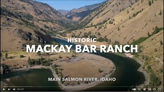 Mackay Bar Ranch, Idaho