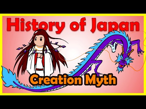 Shinto Creation Myth: Izanami and Izanagi History of Japan 1