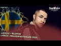 LIAMOO - Bluffin | Lyrics Melfest 2022