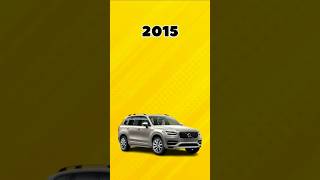 EVOLUTION OF VOLVO XC90🚘 #automobile #viralvideo #cars #shorts #volvo #xc90 #safestcars #evolution