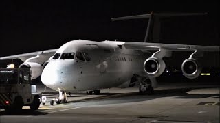 ✈ Jota Aviation BAe 146-200 G-SMLA Engine Start \u0026 Departure from London Southend Airport!