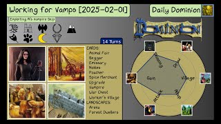 Daily Dominion 2025-02-01 - Working for Vampires