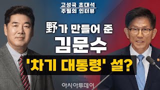 野가 만들어 준 김문수 '차기 대통령' 설?