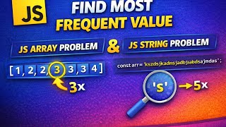 Day 1: JavaScript Interview Question: Most Frequent Number in Array #interviewquestions #programming