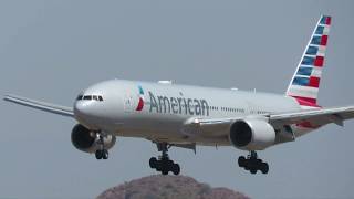 American Airlines 777-200ER At Phoenix Sky Harbor