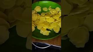 बटाटे वेफर्स न सुकवता झटपट बनवा #wafers #ytshorts #shorts #short