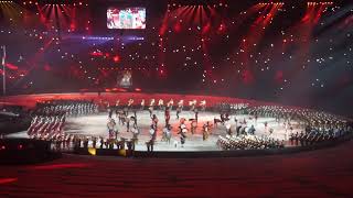 Penampilan Drum Band Akmil dan Akpol di Closing Ceremony Asian Games 2018