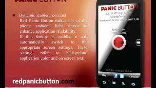 Red Panic Button Presentation and QR Codes