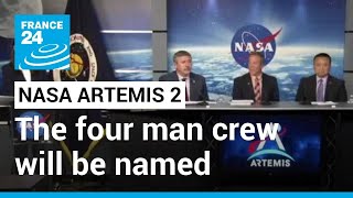 NASA Artemis lunar mission: Astronauts chosen for flyby mission to be announced • FRANCE 24
