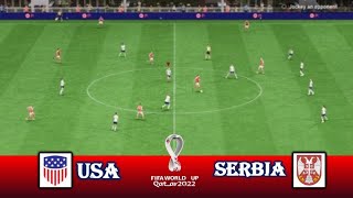 FIFA 23 | USA vs Serbia | world cup 2022 final