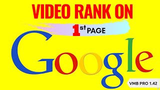 YouTube Ranking Software 2020 - YouTube videos rank fast #1 SEO video marketing tool