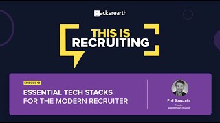 Essential tech stacks for the modern recruiter