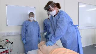 In Hospital Defibrillation Using the Lifepak 20e In AED Mode V3