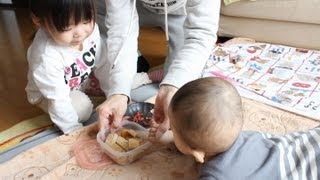 Rinoの食べ物が気になるYuuma