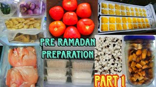 നോമ്പിന് അടുക്കള ജോലി കുറക്കാം My Pre Ramadan Preparations Started Part 1 Easy 10 Practical Tips