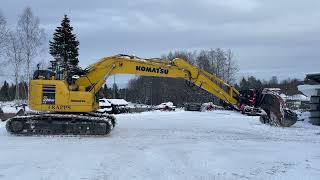 Köp Bandgrävare Komatsu PC228 USLC-11 på Klaravik