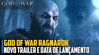 God of War Ragnarok NOVO TRAILER e data de lançamento CONFIRMADA finalmente