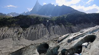 吉野友之の フランス アルプス モンブラン山塊の村　シャモニー　モンタンベール展望台　メールドグラス氷の洞窟 4k 2015/07/22 　#swissalps #おうちでスイス