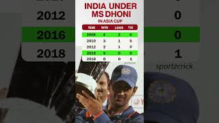 India Under MS Dhoni In Asia Cup #msdhoni #viratkohli #cricket #asiacup