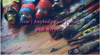 Old to New  relaxing video ....Acrylic painting tutorial