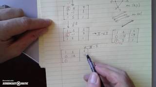 Elimination method 3 equations and 2 unknowns