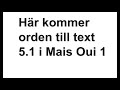 mais oui 1 unité 5 orden till text 1 lär dig franska