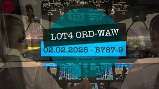 LOT4 ORD-WAW Boeing 787-9