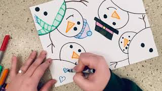 Perspective Snowmen