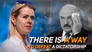 Veronika Tsepkalo's powerful speech in Brussels: All dictators are afraid of elections!