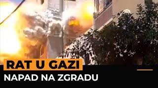 Izraelski napadi na centralni dio Gaze