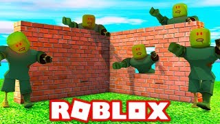 Build To Survive Scary Monsters In Roblox - 