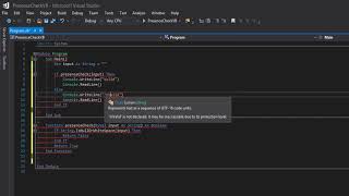 Visual Basic Validation: Presence Check