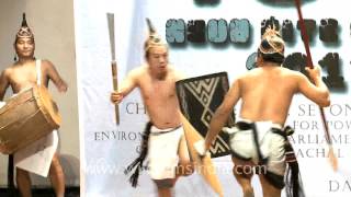 Warrior Dance of Maring Naga Tribe