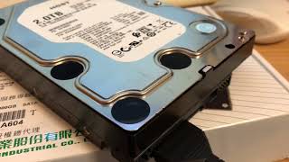 HGST  HUS722T2TALA604  2T企業級硬碟, 斷電時異音