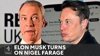 Musk: Nigel Farage 'doesn't have what it takes’ to lead Reform