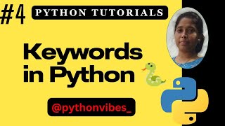 What are Keywords in Python || Python Reserved keywords #python #pythontutorial #pythonprogramming