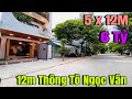 Trời ơi nhà 4 Lầu xây mới (5M x 12M ) đường thông 12M Tô Ngọc Vân toàn Cây Xanh ở Sướng chỉ 6 Tỷ.