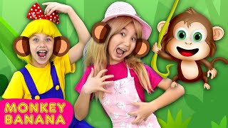 Monkey Banana-Baby Monkey | Baby Shark Songs | Tai Tai Kids Songs