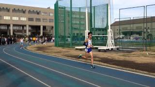 第242回日体大記録会2014.12.7　男子5000m13組目3300m